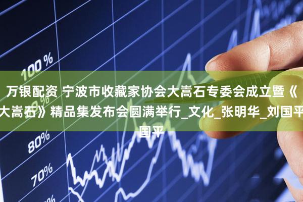 万银配资 宁波市收藏家协会大嵩石专委会成立暨《大嵩石》精品集发布会圆满举行_文化_张明华_刘国平