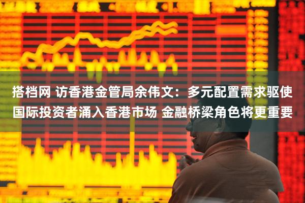 搭档网 访香港金管局余伟文：多元配置需求驱使国际投资者涌入香港市场 金融桥梁角色将更重要