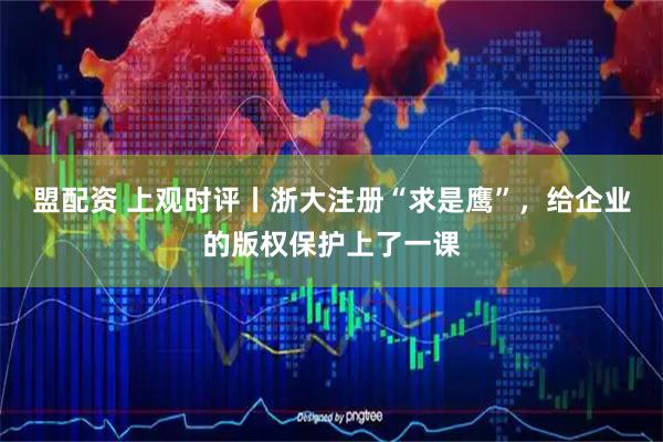 盟配资 上观时评丨浙大注册“求是鹰”，给企业的版权保护上了一课